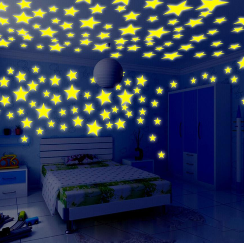 Stars Glow Wall Stickers